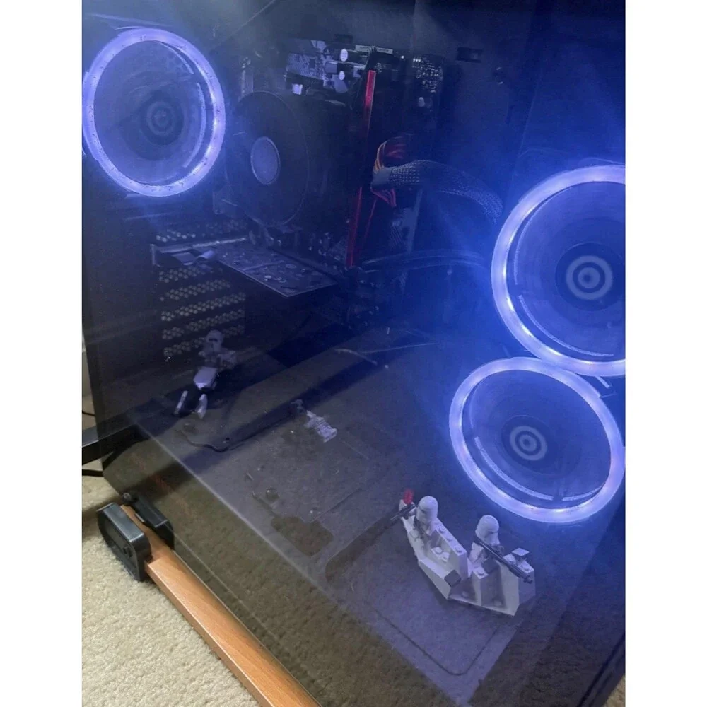 CyberPowerPC Desktop Works Good With Mouse And Keyboard Gaming Customizable